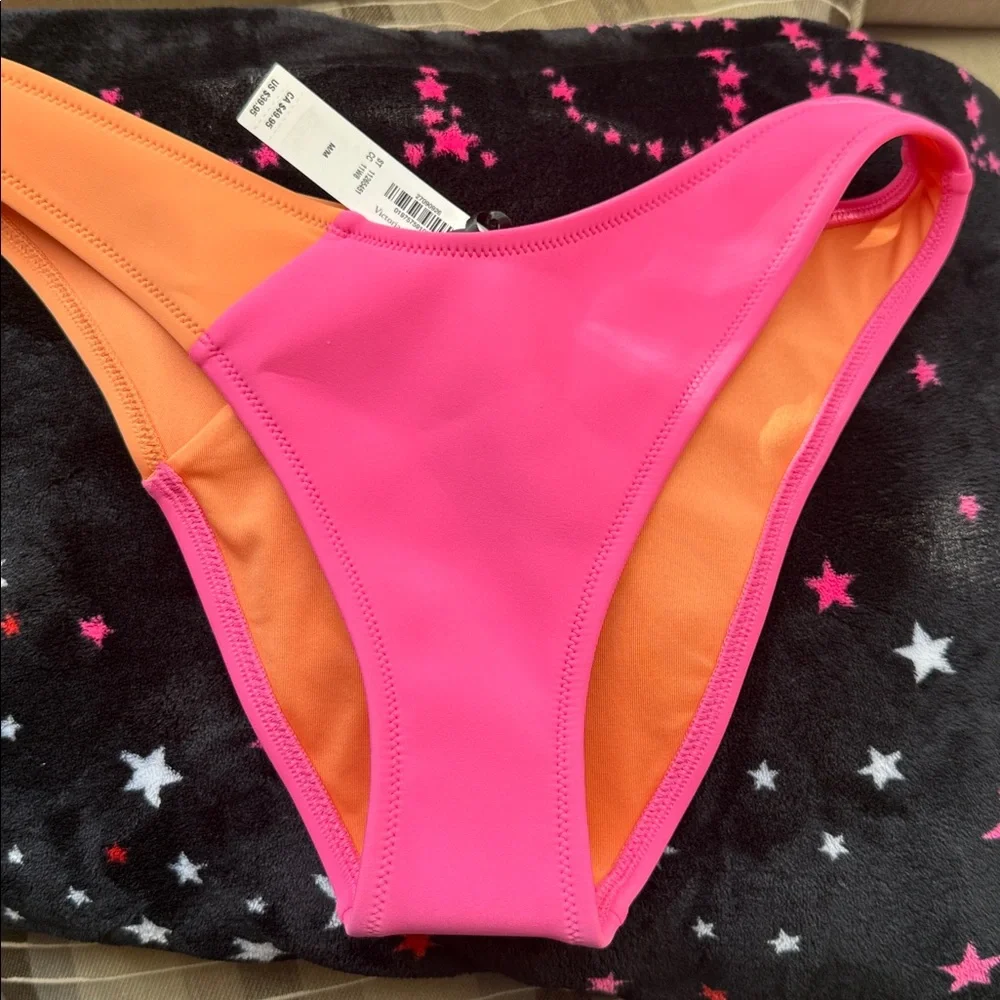 Victoria's Secret Pink and Orange Bikini - Picture 4 of 7